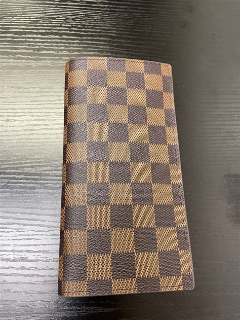 how to tell if a checkered louis vuitton is real|louis vuitton checkered wallet.